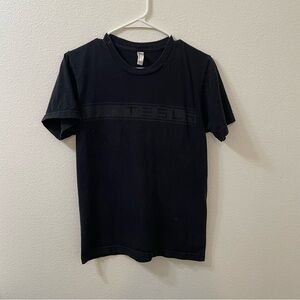 American apparel Tesla t shirt black small